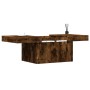 Smoked oak engineered wood coffee table 80x55x40 cm by vidaXL, Coffee table - Ref: Foro24-840867, Price: 78,36 €, Discount: %