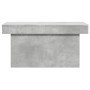 Mesa de centro madera de ingeniería gris hormigón 100x55x40 cm de vidaXL, Mesas de centro - Ref: Foro24-840873, Precio: 82,59...