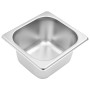 Gastronorm tray support with 4 1/6 stainless steel trays by vidaXL, Kitchen utensil containers - Ref: Foro24-51223, Price: 84...