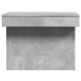 Mesa de centro madera de ingeniería gris hormigón 100x55x40 cm de vidaXL, Mesas de centro - Ref: Foro24-840873, Precio: 82,99...