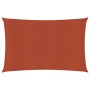 HDPE terracotta sail shade 160 g/m² 2x3.5 m by vidaXL, Umbrellas - Ref: Foro24-311338, Price: 23,99 €, Discount: %