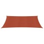 HDPE terracotta sail shade 160 g/m² 2x3.5 m by vidaXL, Umbrellas - Ref: Foro24-311338, Price: 23,99 €, Discount: %