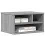 Soporte impresora madera ingeniería gris Sonoma 40x32x22,5 cm de vidaXL, Soportes para impresoras - Ref: Foro24-840602, Preci...