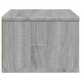 Soporte impresora madera ingeniería gris Sonoma 40x32x22,5 cm de vidaXL, Soportes para impresoras - Ref: Foro24-840602, Preci...