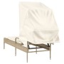 Tumbona con capota ratán sintético beige de vidaXL, Tumbonas - Ref: Foro24-368192, Precio: 212,50 €, Descuento: %