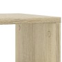 Side table with Sonoma engineered wood wheels 50x30x55 cm by vidaXL, Side tables - Ref: Foro24-840571, Price: 40,10 €, Discou...