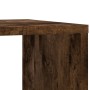 Mesa auxiliar ruedas madera ingeniería roble ahumado 50x30x55cm de vidaXL, Mesas auxiliares - Ref: Foro24-840573, Precio: 35,...