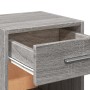 Mesita de noche madera de ingeniería gris Sonoma 35x34x65 cm de vidaXL, Mesitas de noche - Ref: Foro24-840586, Precio: 48,25 ...