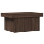 Mesa de centro madera de ingeniería marrón roble 80x55x40 cm de vidaXL, Mesas de centro - Ref: Foro24-840869, Precio: 80,49 €...