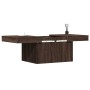 Mesa de centro madera de ingeniería marrón roble 80x55x40 cm de vidaXL, Mesas de centro - Ref: Foro24-840869, Precio: 80,49 €...