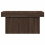 Mesa de centro madera de ingeniería marrón roble 80x55x40 cm de vidaXL, Mesas de centro - Ref: Foro24-840869, Precio: 80,49 €...