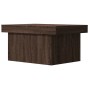 Mesa de centro madera de ingeniería marrón roble 80x55x40 cm de vidaXL, Mesas de centro - Ref: Foro24-840869, Precio: 80,49 €...