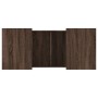 Oak brown engineered wood coffee table 80x55x40 cm by vidaXL, Coffee table - Ref: Foro24-840869, Price: 80,99 €, Discount: %