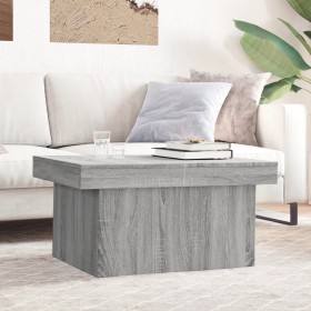 Sonoma gray engineered wood coffee table 100x55x40 cm by vidaXL, Coffee table - Ref: Foro24-840875, Price: 95,99 €, Discount: %