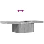 Mesa de centro madera de ingeniería gris Sonoma 100x55x40 cm de vidaXL, Mesas de centro - Ref: Foro24-840875, Precio: 95,82 €...