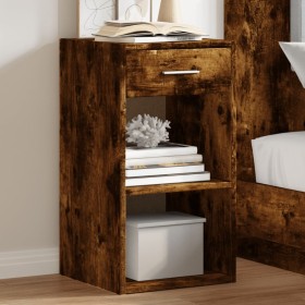 Nightstands 2 pcs engineered wood smoked oak 35x34x65 cm by vidaXL, Nightstands - Ref: Foro24-840585, Price: 68,45 €, Discoun...