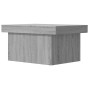 Mesa de centro madera de ingeniería gris Sonoma 80x55x40 cm de vidaXL, Mesas de centro - Ref: Foro24-840868, Precio: 80,99 €,...