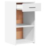 Bedside tables 2 units engineered wood white 35x34x65 cm by vidaXL, Nightstands - Ref: Foro24-840577, Price: 71,20 €, Discoun...