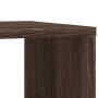 Side table with wheels, engineered wood, brown oak, 50x30x55cm by vidaXL, Side tables - Ref: Foro24-840575, Price: 35,99 €, D...