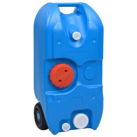 Blue camping water tank with wheels 40 L by vidaXL, Camping and hiking - Ref: Foro24-30133, Price: 115,00 €, Discount: %