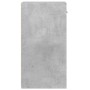 Mesita de noche madera de ingeniería gris hormigón 35x34x65 cm de vidaXL, Mesitas de noche - Ref: Foro24-840582, Precio: 41,6...