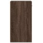 Bedside tables 2 units engineered wood brown oak 35x34x65 cm by vidaXL, Nightstands - Ref: Foro24-840589, Price: 70,48 €, Dis...