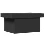 Mesa de centro madera de ingeniería negro 80x55x40 cm de vidaXL, Mesas de centro - Ref: Foro24-840864, Precio: 71,99 €, Descu...