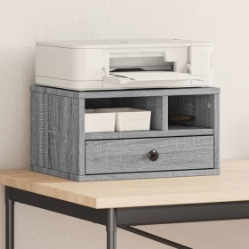 Sonoma gray engineered wood printer support 40x32x22.5 cm by vidaXL, Printer supports - Ref: Foro24-840609, Price: 41,99 €, D...