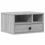 Soporte impresora madera ingeniería gris Sonoma 40x32x22,5 cm de vidaXL, Soportes para impresoras - Ref: Foro24-840609, Preci...