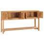 Solid teak wood sideboard 140x30x75 cm by vidaXL, Sideboards - Ref: Foro24-288894, Price: 226,22 €, Discount: %