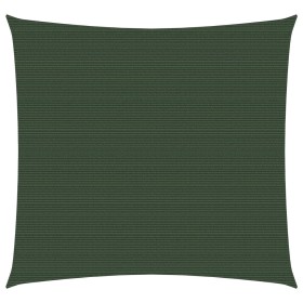 Sail awning HDPE dark green 160 g/m² 3x3 m by vidaXL, Umbrellas - Ref: Foro24-311439, Price: 28,44 €, Discount: %