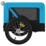 Haustier-Fahrradanhänger, Eisen-Oxford-Stoff, Blau, Schwarz von vidaXL, Kinderwagen für Haustiere - Ref: Foro24-93918, Preis:...