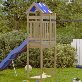 Impregnated pine wood play tower 85x52.5x239 cm by vidaXL, Children's houses - Ref: Foro24-845940, Price: 155,99 €, Discount: %