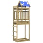 Impregnated pine wood play tower 85x52.5x239 cm by vidaXL, Children's houses - Ref: Foro24-845940, Price: 155,79 €, Discount: %