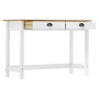 Mesa consola Hill con 2 cajones madera pino 110x45x74 cm de vidaXL, Mesas auxiliares - Ref: Foro24-288994, Precio: 95,09 €, D...