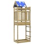 Impregnated pine wood play tower 85x52.5x239 cm by vidaXL, Children's houses - Ref: Foro24-845940, Price: 155,79 €, Discount: %