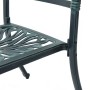 Green cast aluminum 3-piece bistro table and chairs by vidaXL, Garden sets - Ref: Foro24-3216340, Price: 427,99 €, Discount: %