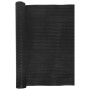 Black synthetic rattan balcony awning 500x90 cm by vidaXL, fence panels - Ref: Foro24-156302, Price: 45,99 €, Discount: %