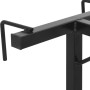 Soporte de silla de montura de pared hierro negro de vidaXL, Soportes para sillas de montar - Ref: Foro24-172429, Precio: 39,...