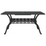 Juego de comedor de jardín 5 piezas aluminio fundido negro de vidaXL, Conjuntos de jardín - Ref: Foro24-3216309, Precio: 1,00...