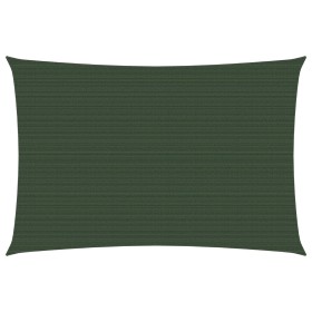 Sail awning HDPE dark green 160 g/m² 5x6 m by vidaXL, Umbrellas - Ref: Foro24-311466, Price: 56,52 €, Discount: %