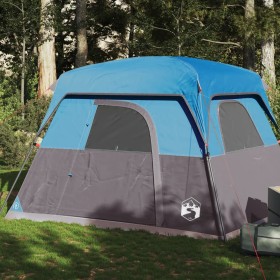 Blue Waterproof 4 Person Camping Tent by vidaXL, tents - Ref: Foro24-94543, Price: 122,46 €, Discount: %