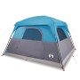 Blaues wasserdichtes Campingzelt für 4 Personen von vidaXL, Zelte - Ref: Foro24-94543, Preis: 122,46 €, Rabatt: %