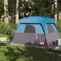 Blaues wasserdichtes Campingzelt für 4 Personen von vidaXL, Zelte - Ref: Foro24-94543, Preis: 122,46 €, Rabatt: %