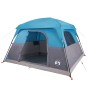 Blaues wasserdichtes Campingzelt für 4 Personen von vidaXL, Zelte - Ref: Foro24-94543, Preis: 122,46 €, Rabatt: %