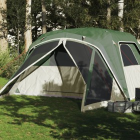 Family tent with porch 6 people waterproof green by vidaXL, tents - Ref: Foro24-94548, Price: 154,99 €, Discount: %