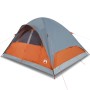 Family tent with waterproof dome 6 people gray orange by vidaXL, tents - Ref: Foro24-94557, Price: 110,99 €, Discount: %