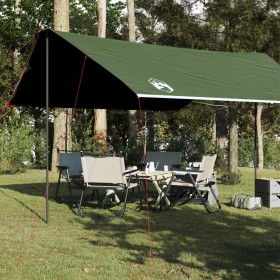 Green waterproof camping tarp 460x305x210 cm by vidaXL, tents - Ref: Foro24-94685, Price: 53,99 €, Discount: %