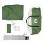 Lona de camping impermeable verde 430x380x210 cm de vidaXL, Tiendas de campaña - Ref: Foro24-94679, Precio: 52,99 €, Descuent...