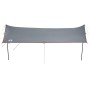 Gray and orange waterproof camping tarp 460x305x210 cm by vidaXL, tents - Ref: Foro24-94687, Price: 54,91 €, Discount: %